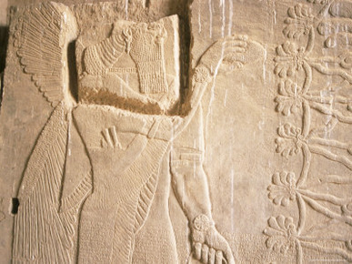 Archaeological Area, Nimrud, Iraq, Middle East